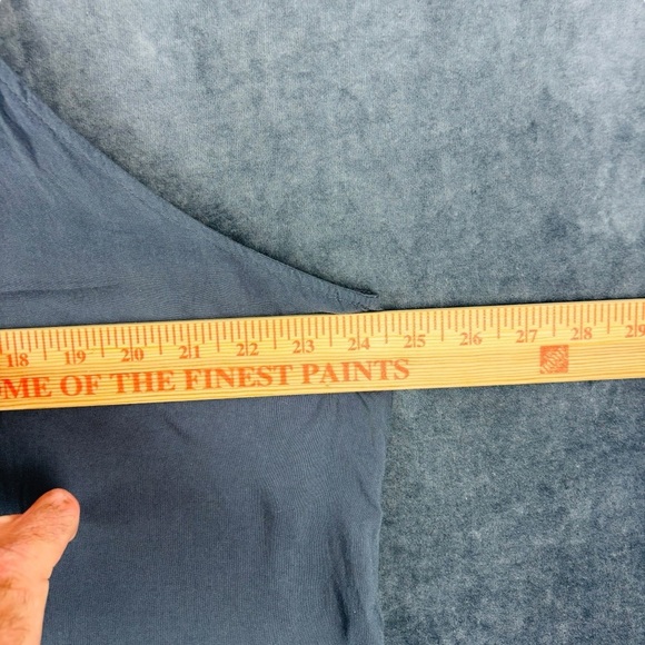 EUC Chic Soul Boutique Women’s Summery Gray Tank with Colorful Embroidery Sz 2X - Picture 5 of 8